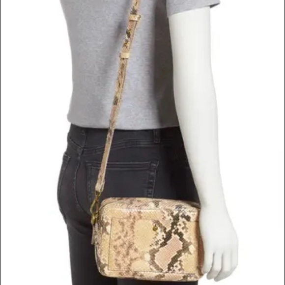 Madewell The Transport Snake Leather Camera Bag - Picture 12 of 12